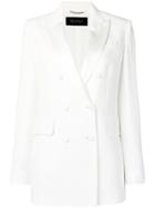 Max Mara Classic Double-breasted Blazer - Black