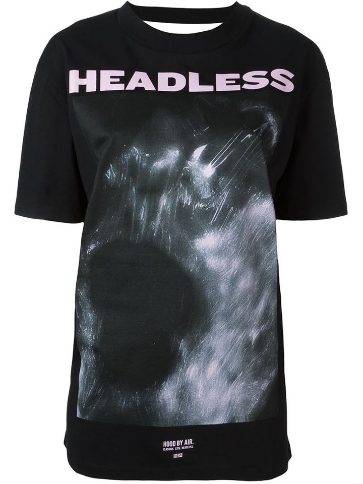 Hood By Air 'headless' Open Back T-shirt