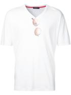 Loveless Sunglasses Print T-shirt, Men's, Size: 1, White, Cotton/rayon