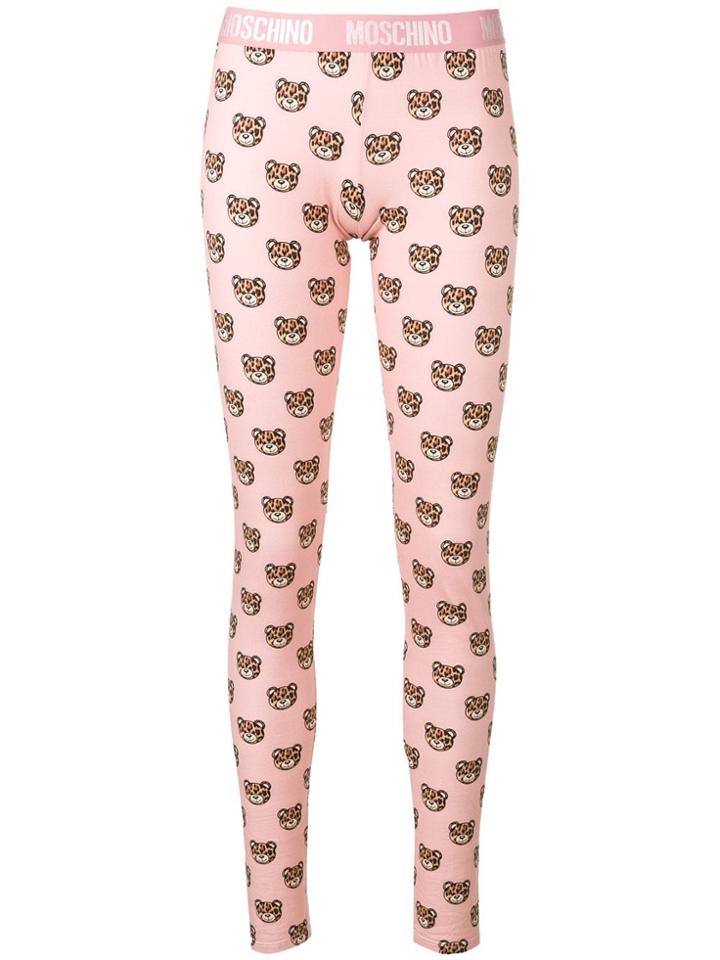 Moschino Teddy Bear Leggings - Pink