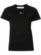 Tu Es Mon Trésor Power Button T-shirt - Black