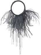 Fabiana Filippi Feathered Necklace - Grey