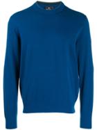 Ps Paul Smith Slim Jumper - Blue