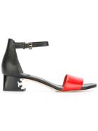 Tory Burch Ankle Strap Sandals - Black