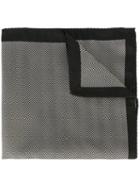 Gabriele Pasini Herringbone Pocket Square