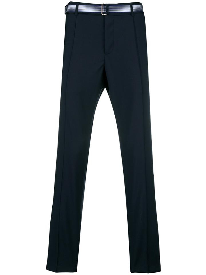 Valentino Belted Chinos - Blue