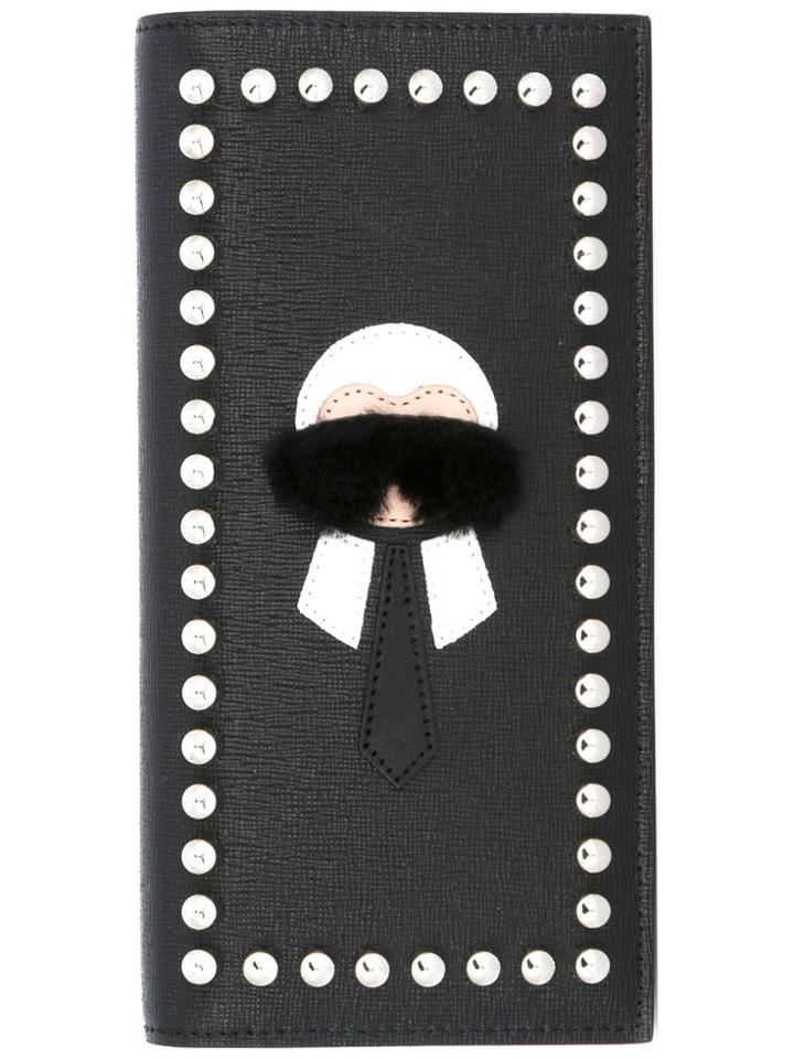 Fendi 'karlito' Wallet - Black