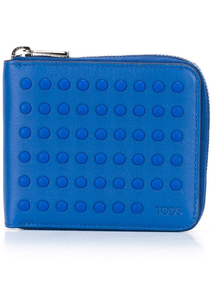 Tod's Studded Portfolio Wallet