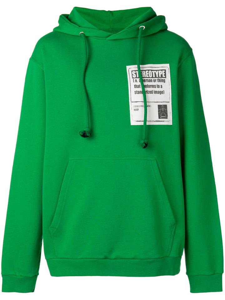 Maison Margiela Stereotype Hoodie - Green