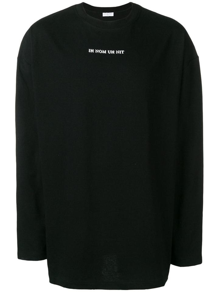 Ih Nom Uh Nit Bowie Flash Sweatshirt - Black