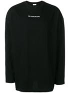 Ih Nom Uh Nit Bowie Flash Sweatshirt - Black