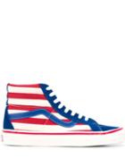 Vans Ankle Striped Sneakers - Blue