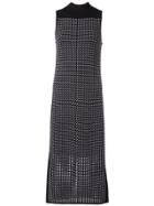 Rag & Bone High Neck Mid Dress - Black