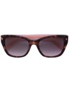 Prada Eyewear Heritage Spotted Sunglasses - Brown