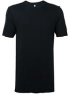 Damir Doma Exposed Seam T-shirt, Men's, Size: L, Black, Linen/flax/spandex/elastane