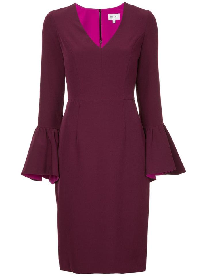 Milly Wide-sleeved Dress - Pink