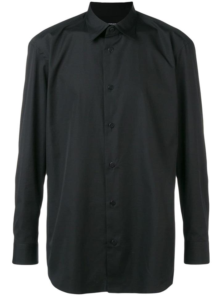 Issey Miyake Men Black Fitted Shirt