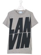 Lanvin Enfant Logo T-shirt - Grey