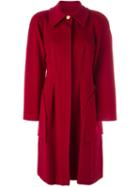 Christian Lacroix Vintage Large Pockets Coat, Women's, Size: 40, Red