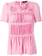 Steffen Schraut Pleated Blouse - Pink