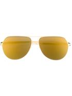 Mykita 'beppo' Sunglasses - Yellow & Orange