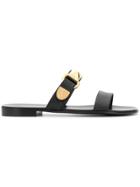 Giuseppe Zanotti Studded Sandals - Black