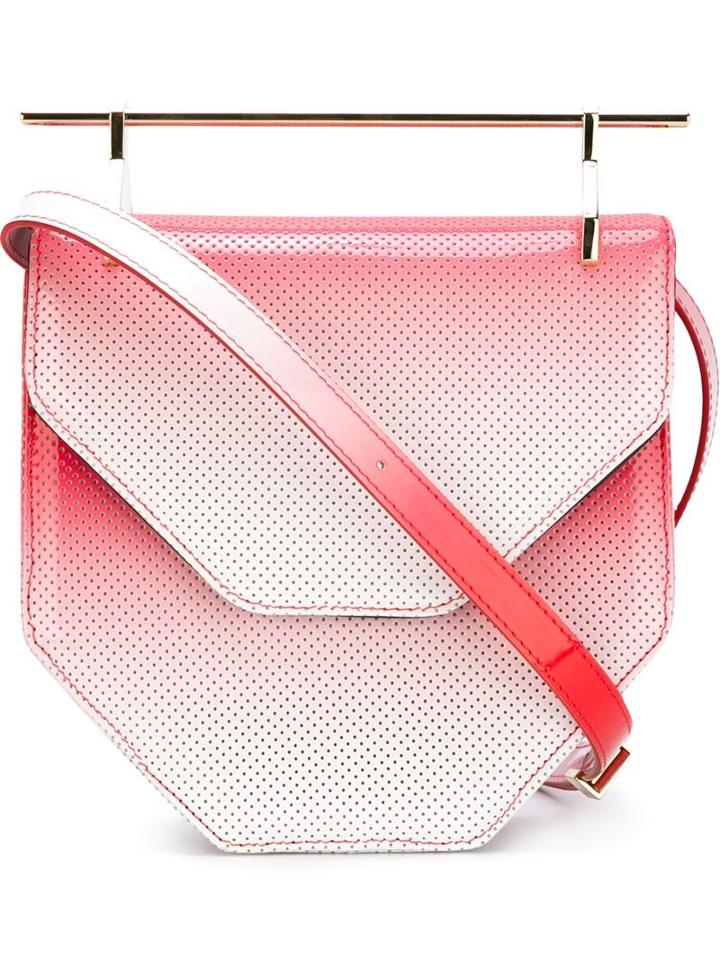 M2malletier Tonal Metallic Handle Tote