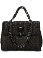 Ermanno Scervino Textured Tote, Women's, Black