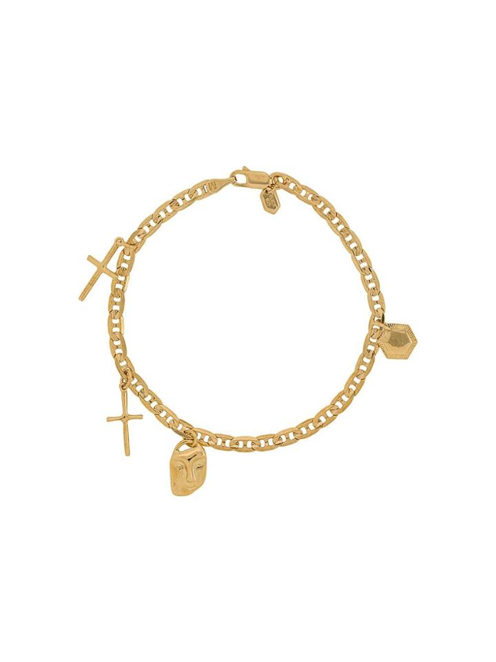 Maria Black Friend Charm Bracelet - Gold