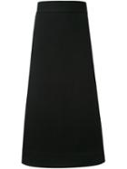 Georgia Alice 'night' Midi Skirt, Women's, Size: 8, Black, Nylon/polyester/viscose