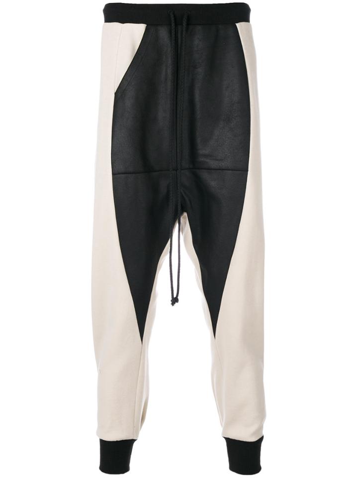 Lost & Found Rooms Colour-block Track Trousers - Nude & Neutrals