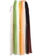 Chloé 'chiffon Rainbow' Pleated Skirt - Yellow
