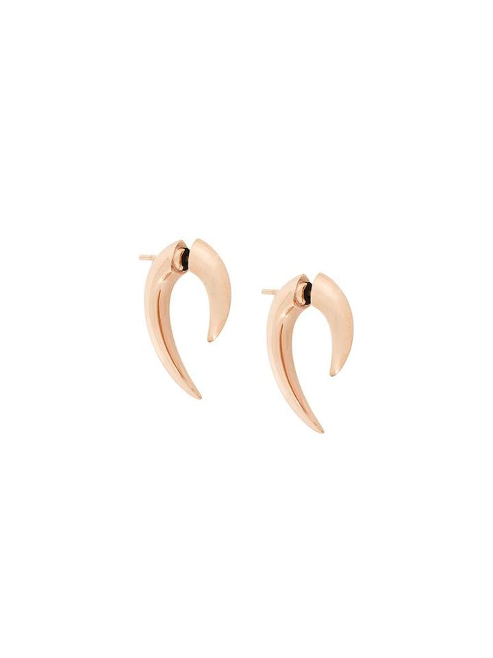 Shaun Leane 18kt Rose Gold 'talon' Earrings, Women's, Metallic