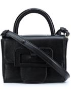 Maison Margiela Buckle Detail Crossbody Bag, Women's, Black