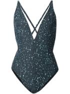 Proenza Schouler Deep V-neck Swimsuit