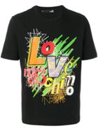 Love Moschino Graphic Logo T-shirt - Black