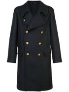 The Gigi Double Breasted Coat - Blue