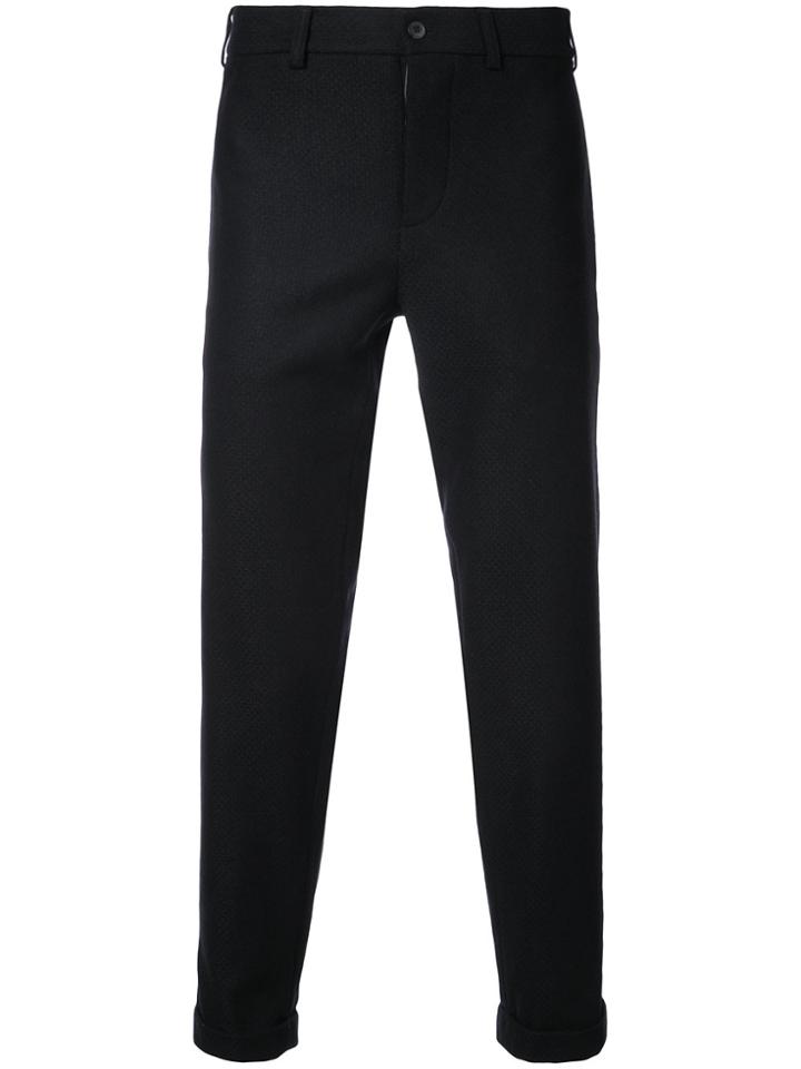 Stephan Schneider Turn-up Hem Trousers - Black