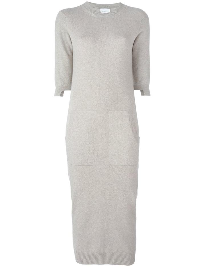 Barrie Cashmere Front Pocket Knit Dress, Women's, Size: Xs, Nude/neutrals, Cashmere