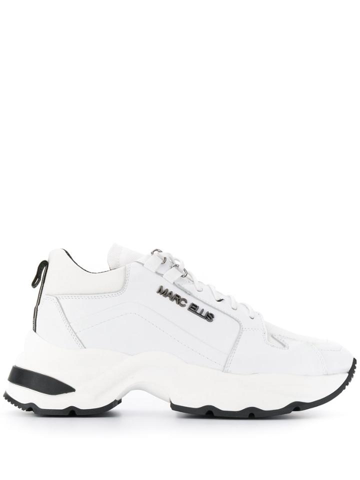 Marc Ellis Marc Ellis Mesnk105 Wht Artificial->artificial Leather -