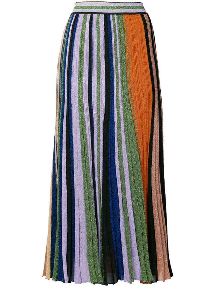 Missoni Striped Midi Skirt - Multicolour