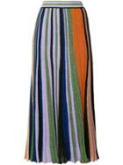 Missoni Striped Midi Skirt - Multicolour