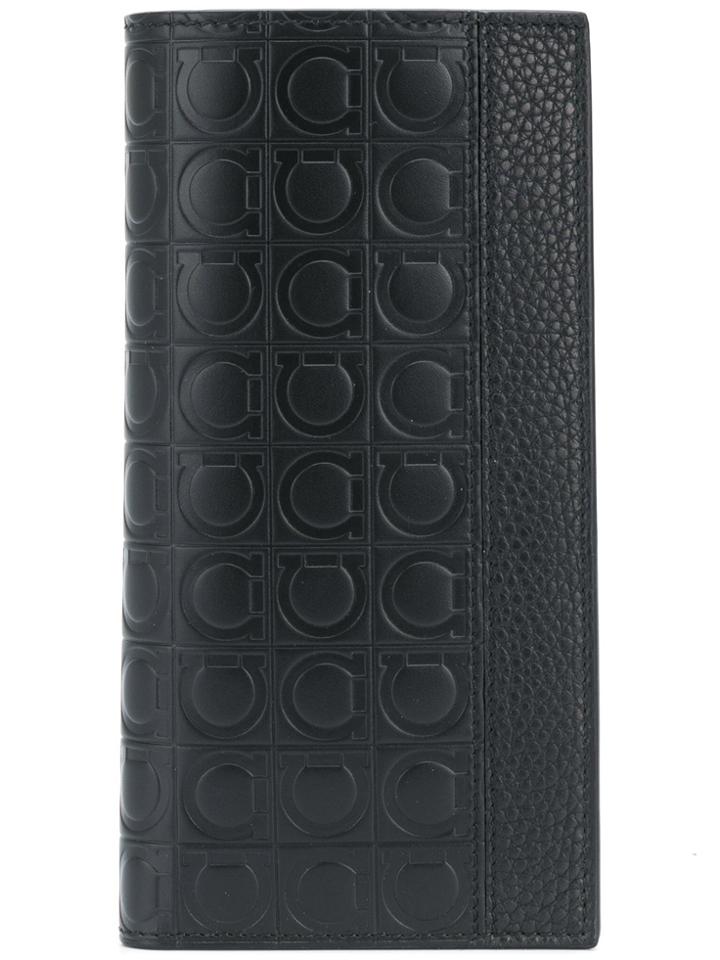 Salvatore Ferragamo Firenze Card Wallet - Black