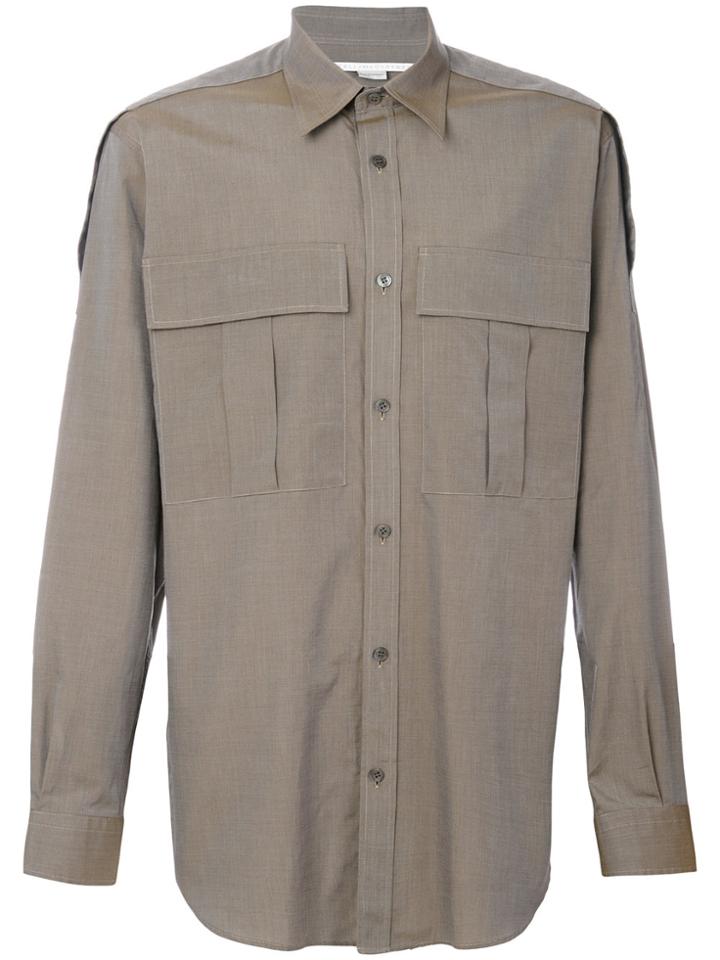 Stella Mccartney Long Sleeved Shirt - Brown