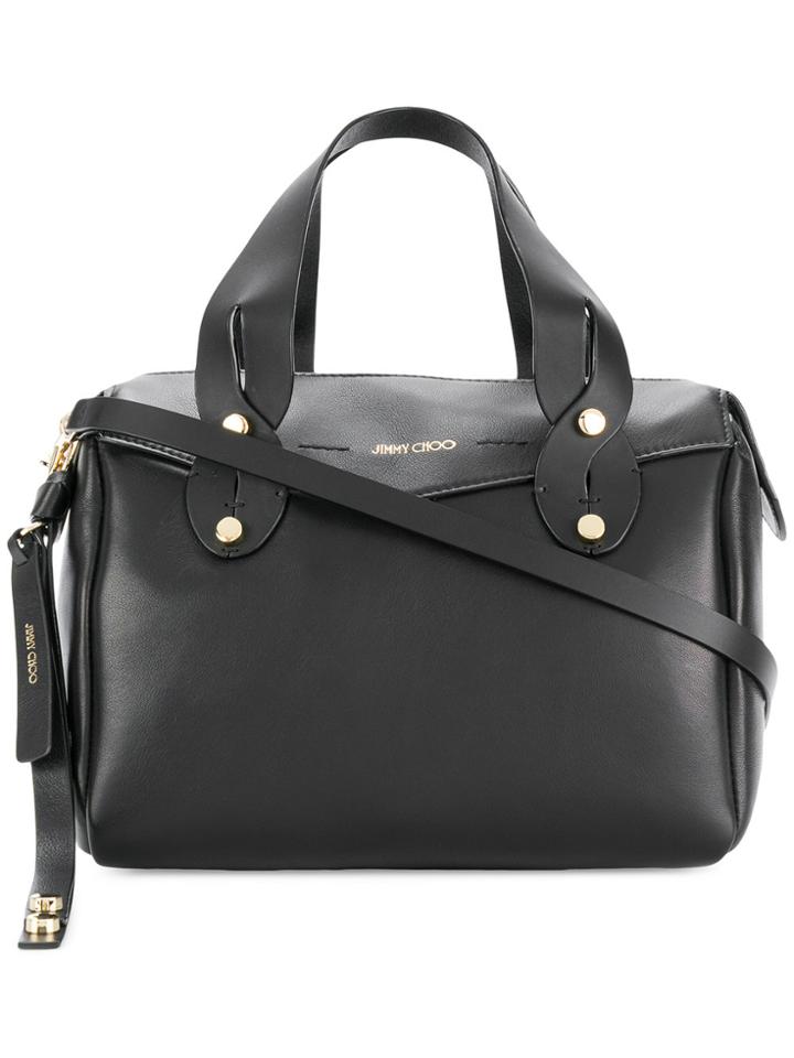 Jimmy Choo Allie Bowling Bag - Black