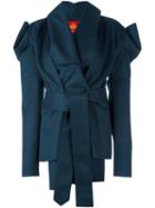 Vivienne Westwood Red Label Structured Asymmetric Mid-length Coat