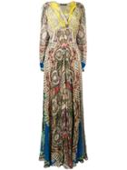 Etro Printed Maxi Dress - Neutrals