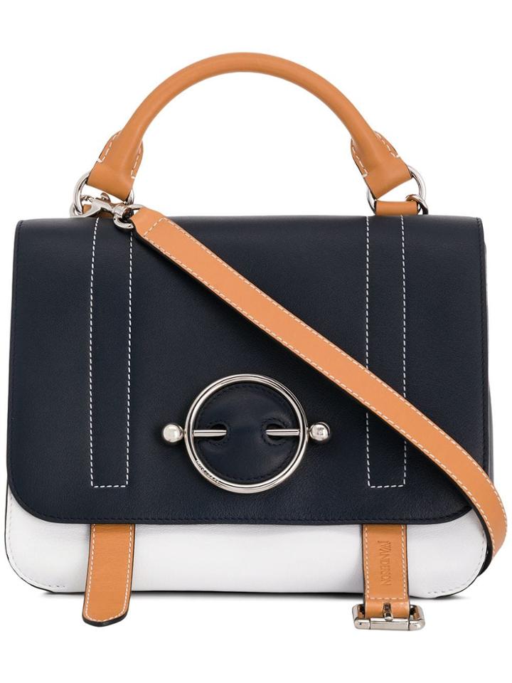 Jw Anderson Ocean Disc Satchel - Blue
