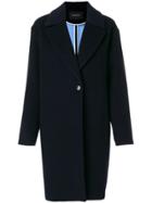 Cédric Charlier Single Breasted Coat - Blue