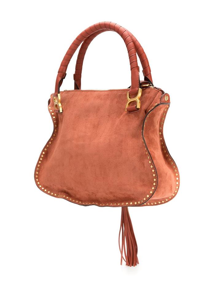 Chloé Marcie Tote Bag - Orange